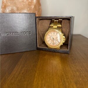 Michael Kors Dylan Rose Gold-tone Watch MK5412